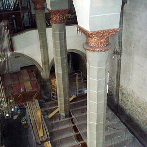 Renovierung Pfarrkirche 2006