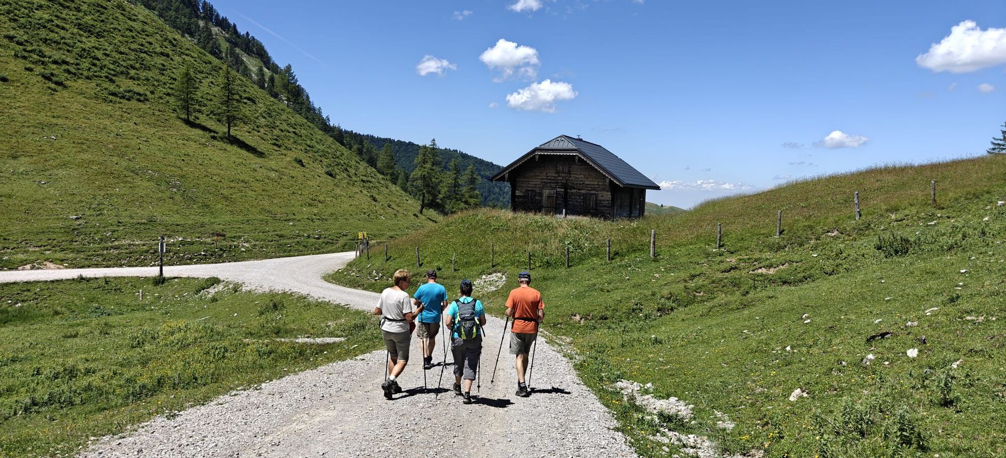 Aufstieg zur Poschnhütte