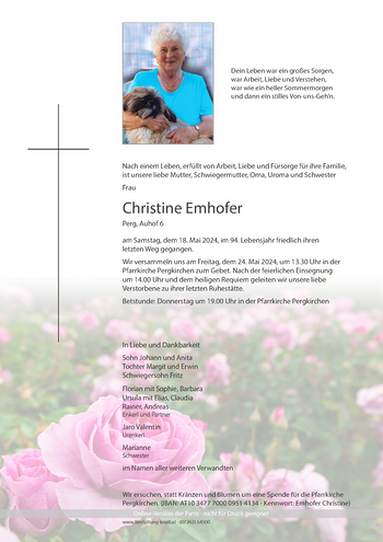 Christine Emhofer