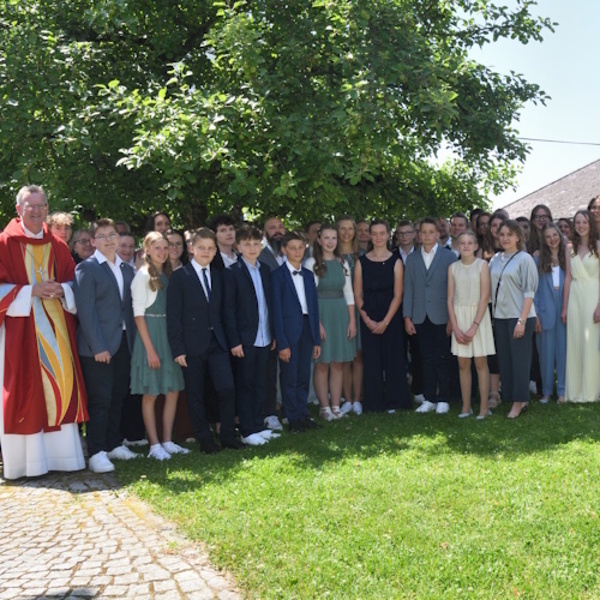 Gruppenfoto Firmlinge