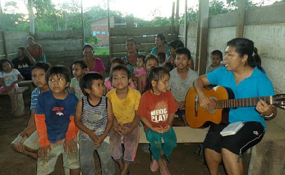 Kinder in Bolivien