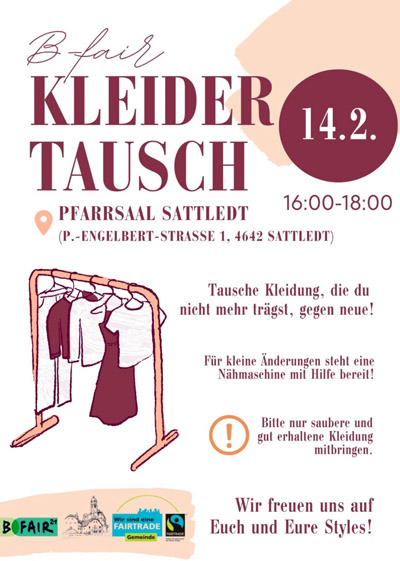 B-fair Gruppe Kleidertausch