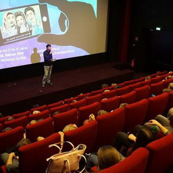 Wanderkino beim Langen Tag der Flucht