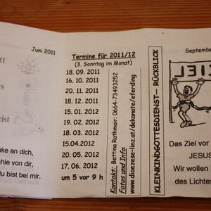 Kleinkindergottesdienst / © Christa Außerwöger Kleinkindergottesdienst