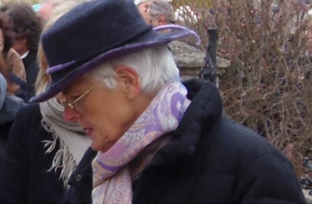 La foto che segue è stata scattata il giorno del funerale di Franziska, il 23 marzo scorso