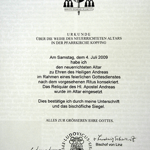 Weihedekret