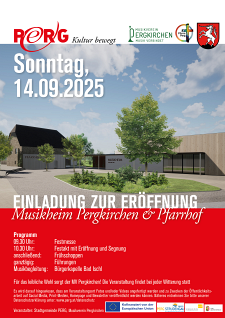 Pfarre Pergkirchen Eröffnung Pfarr- und Musikheim Pergkirchen